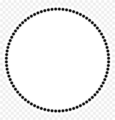 Black Circle Frame Png