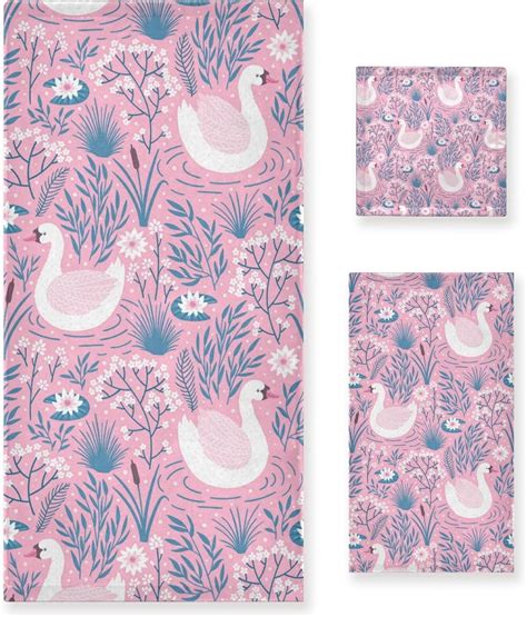 Dreamtimes Bath Towel Sets For Bathroom Hand Towels Fingertip Towels