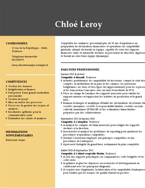 Nos exemples de CV pour vous aider à créer le vôtre