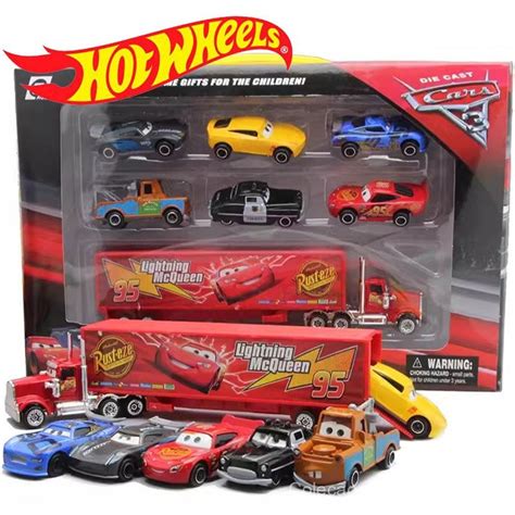 Hot Wheels Relâmpago Mcqueen - Hot Wheels Hot Wheels 1 : 64 Pixar Escalas Relâmpago McQueen Carro ...