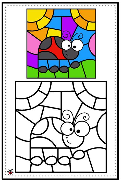 Actividades para Educación Infantil: Colorea siguiendo el patrón