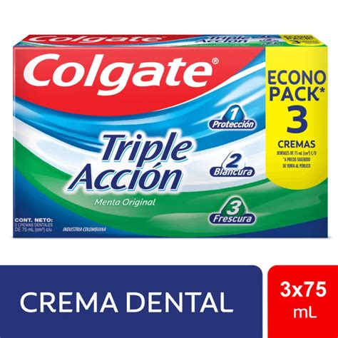 Crema Dental Colgate Triple Acci N Ml X Und Mercacentro