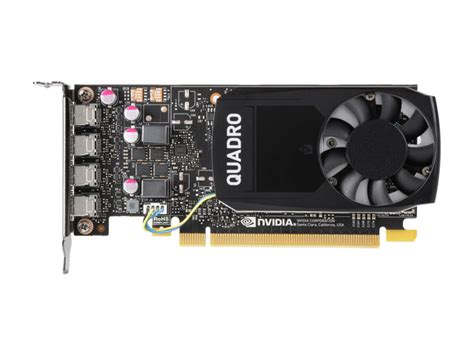 Видеокарта NVIDIA Quadro P1000, 4 ГБ - купить по низким ценам в ...