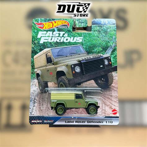 Hot Wheels Premium HKD26 路虎衛士 110 模型車 速度與激情系列 2023 蝦皮購物