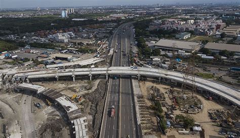 Progres Pembangunan Jalan Tol Cibitung Cilincing Seksi 4 Target