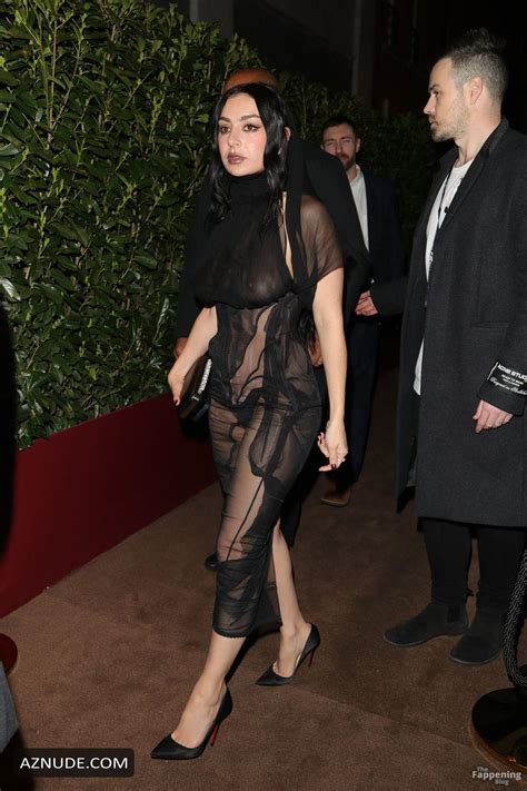 Charli Xcx Sexy Flashes Her Hot Breasts At The Brit Awards Universal Afterparty In London Aznude