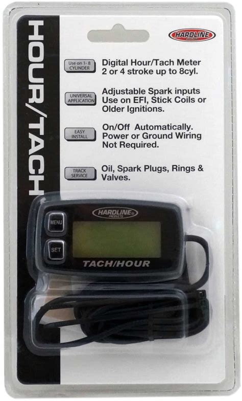 Hour Meter, Digital Tachometer, Gauge | 8 Cylinder Engine