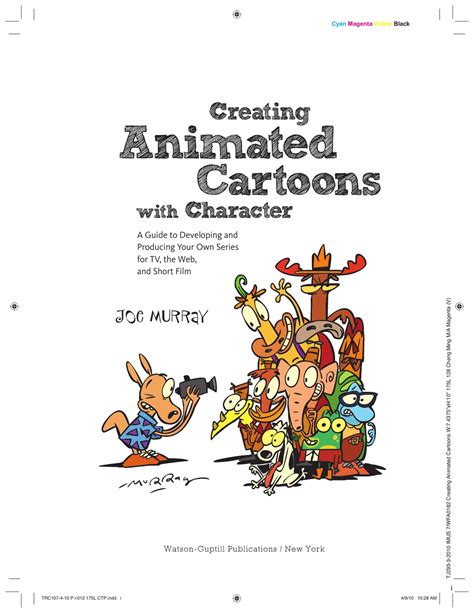 "Creating Animated Cartoons With Character" by Joe Murray - Page 1