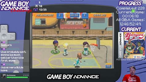 Backyard Sports Basketball 2007 Gba Challenge 220 Lets Play Youtube