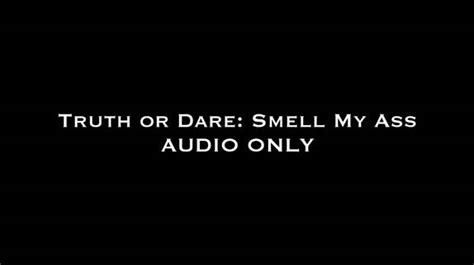 Nina Crowne Truth Or Dare Smell My Ass AUDIO ONLY Femdom POV