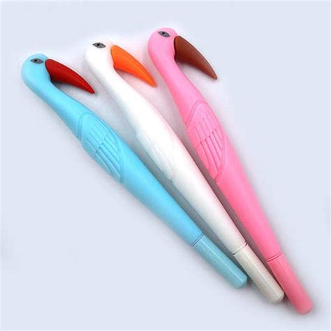 Купить Ручка детская с игрушкой "Flamingo", синяя, mix, 12шт в уп ...