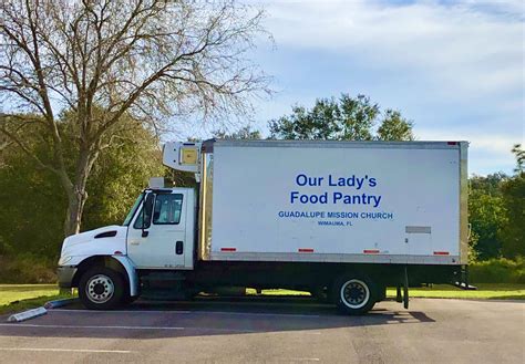 Pantry needs drivers who can lift heavy boxes - Our Lady of Guadalupe