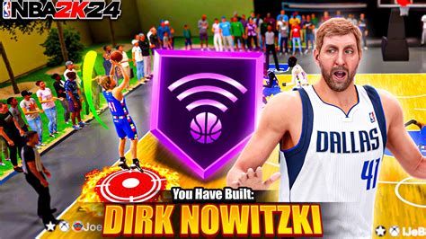 This PRIME Dirk Nowitzki Build Is A CHEAT CODE On NBA 2K24 YouTube