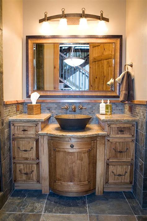 Diy Rustic Bathroom Vanity Ideas