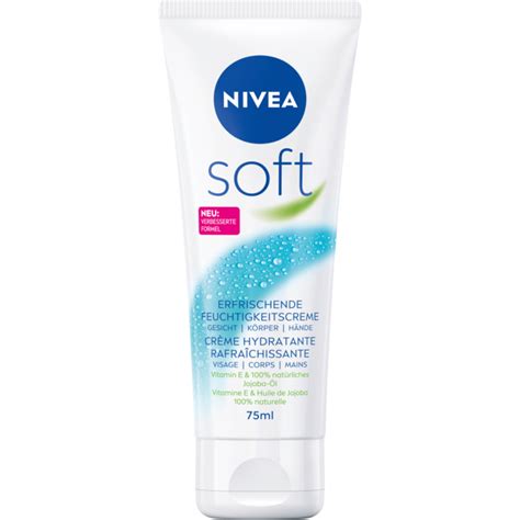 Nivea Soft Crème Tube 75 Ml Duitse Voordeel Drogist