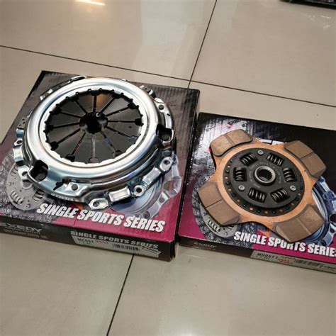 Wira Exedy Semi Racing Clutch Cover And 4 Puck Disc 4G93 DOHC 4G92