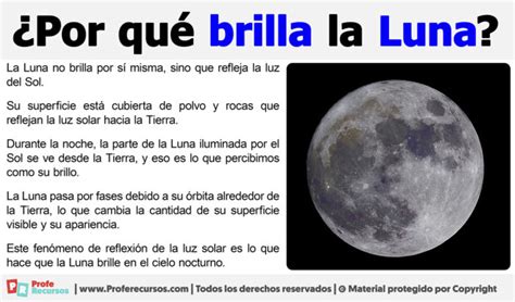 Por Qu Brilla La Luna Secreto Desvelado