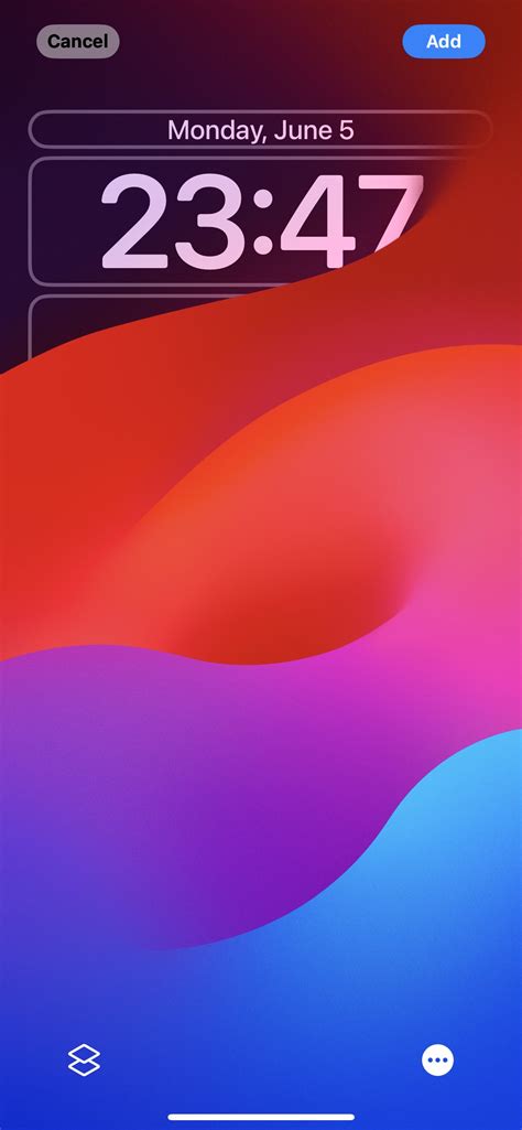 iSoftware Updates on Twitter: "The iOS 17 wallpaper is dark-mode