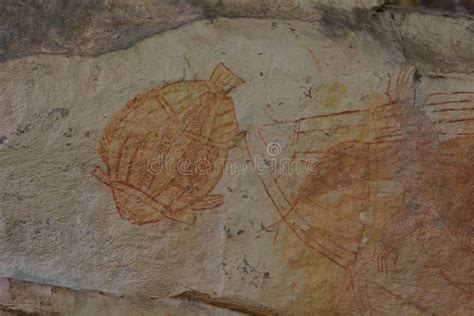 Ubirr Rock Art Site In Kakadu National Park Northern Territory Of