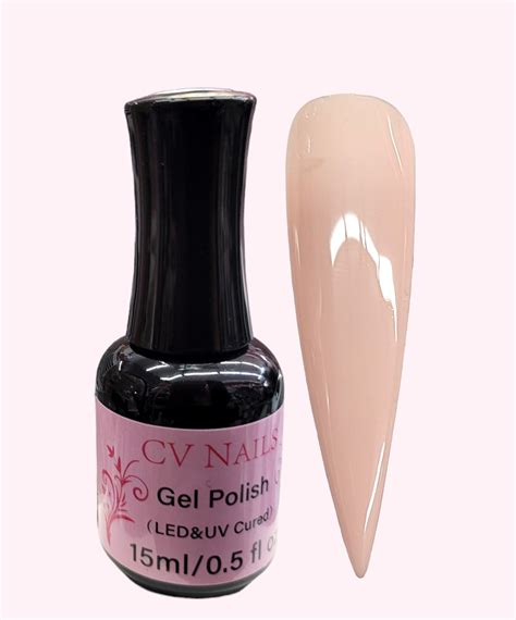 CV NAILS GEL POLISH COLOR NUDE ALONDRA CV Nails Supply