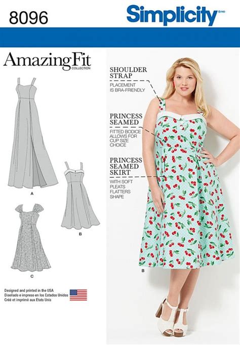 Simplicity 8096 Sundress Pattern Dress Patterns Free Sewing