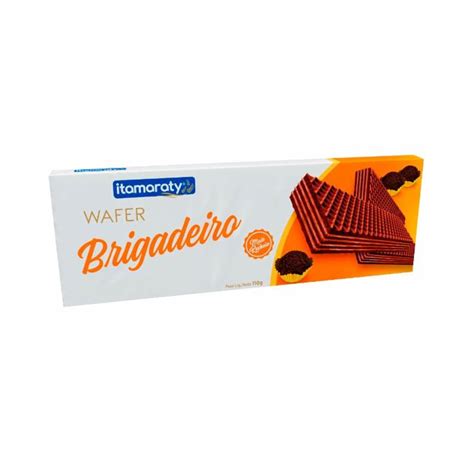 Bisc Wafer Itamaraty 110g Brigadeiro Playvender Distribuidora Rj