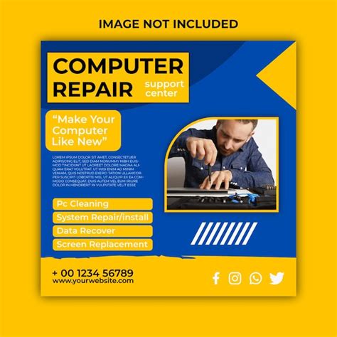 Electronic Repair Poster Vectors And Illustrations For Free Download