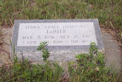 Flora Grace Thompson LaNier 1886 1918 Mémorial Find a Grave