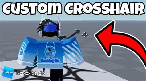 How To A CUSTOM CROSSHAIR Roblox Studio YouTube