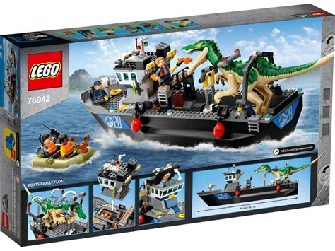 LEGO Jurassic World 76942 Побег динозавра барионикса на лодке ...