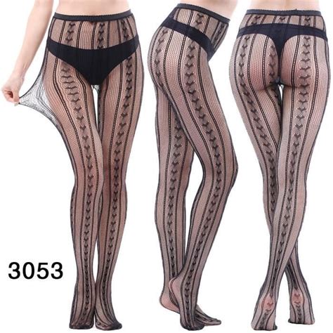 Collant Sexy Pour Femmes Lingerie Érotique Grande Taille Polychrome Cdiscount Chaussures