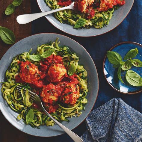 SW Recipe Turkey Meatballs With Courgetti Best Slimming World