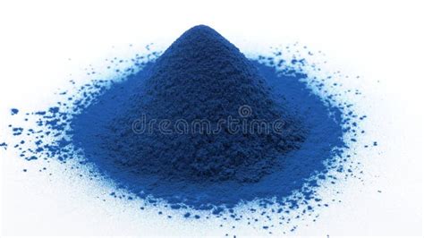 Blue Majik: Blue Powder Extract from Spirulina Algae Stock Footage ...