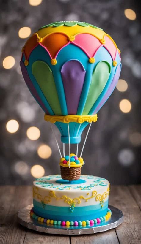 Hot Air Balloon Cake Decorating Ideas Elevate Your Baking Game