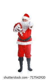 Real Santa Claus Carrying Big Bag Stock Photo Edit Now