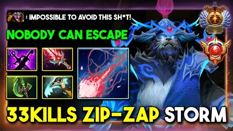 Wtf Kills Zip Zap Mid Storm Spirit Bloodthorn Scythe Of Vyse Build