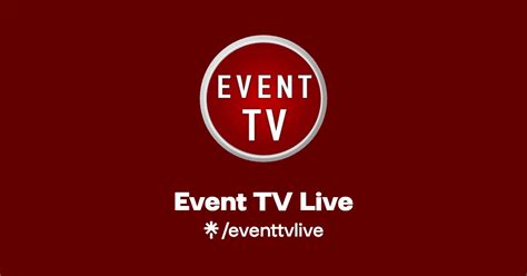 Event Tv Live Instagram Facebook Linktree