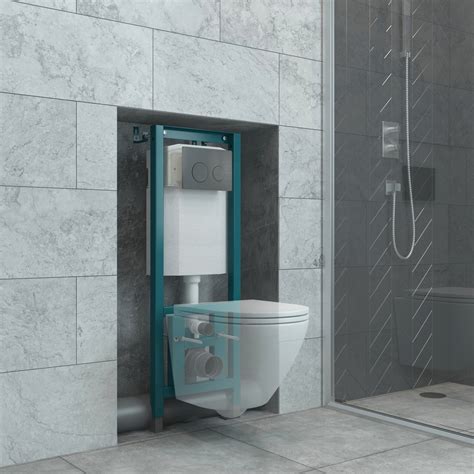 Кнопка смыва EvaGold 03, пластик круг оружейная сталь для инсталляции ...