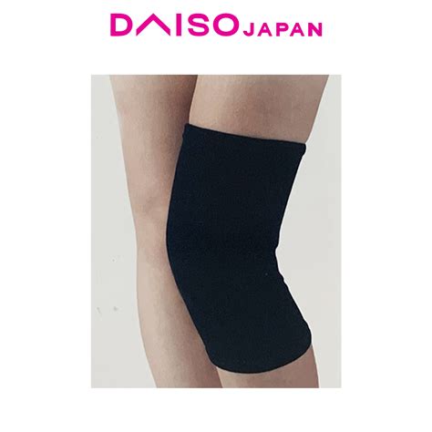 Daiso Black Knee Support Medium Shopee Philippines