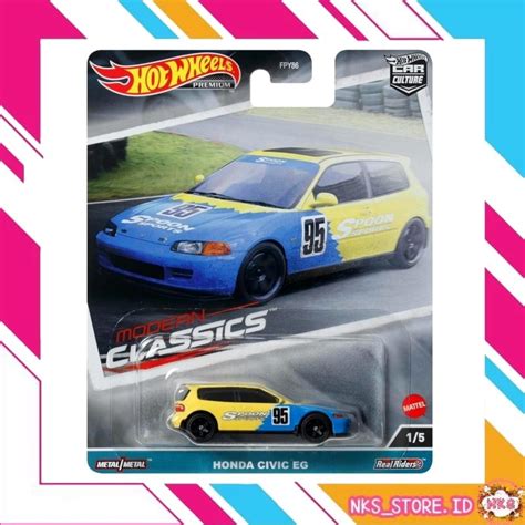 Hot Wheels Honda Civic Eg Spoon Modern Classics Hotwheels Shopee Philippines