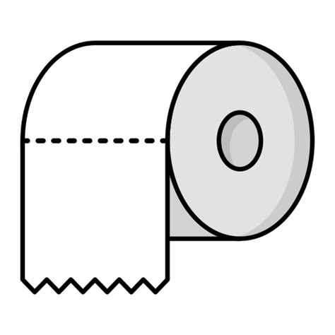 Tissue roll Generic Outline Color icon