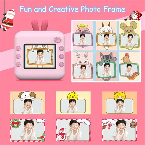 Kids Camera Instant Print 1080p Instant Camera For Kids, Selfie Digital