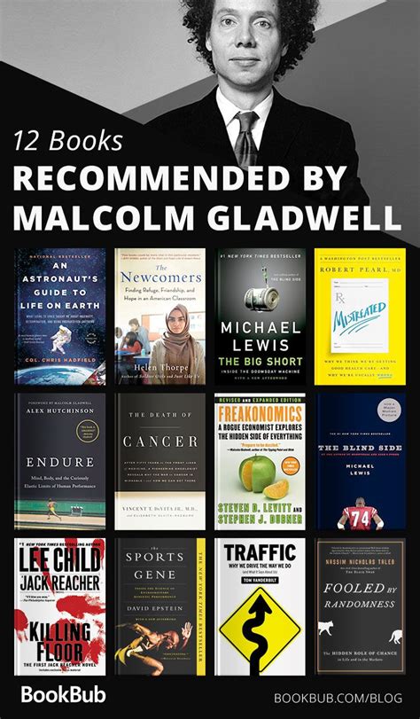 12 Books Recommended by Malcolm Gladwell | Psychology books, Book club books, Inspirational books