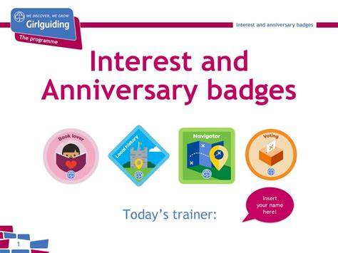 Interest And Anniversary Badges Ppt Download