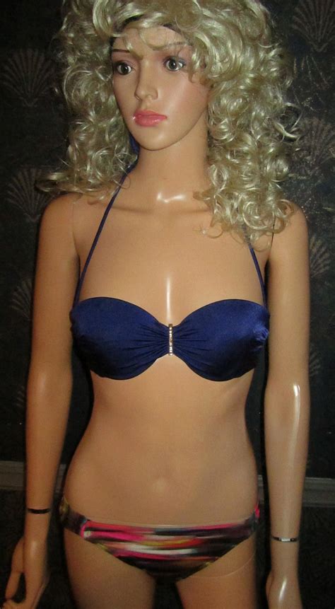 Victoria S Secret Bandeau Padded Underwire Push Up Bikini Top