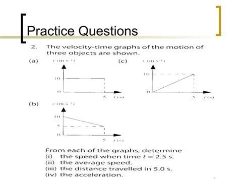 Graphical Analysis Of Motion Ppt