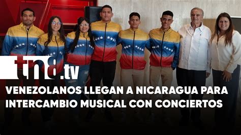 M Sicos De Venezuela Llegan A Nicaragua Para Brindar Conciertos Y