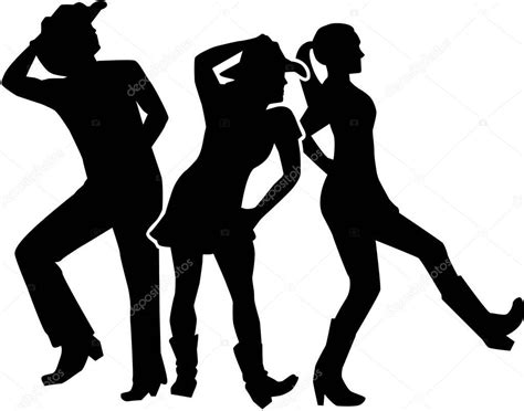 Dancing Line Dance Clip Art