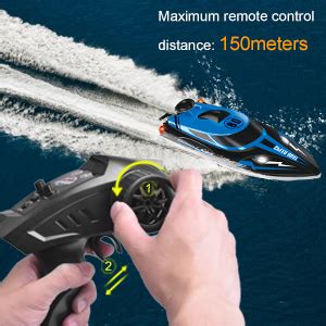 Kuman Upgrade Waterproof Remote Control Boat For Pools And Lakes High