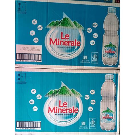 Jual Le Mineral 1 Dus Ukuran 330ml 15l Shopee Indonesia